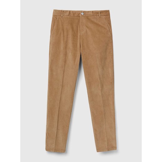 Benetton Spodnie chino w kolorze beżowym W42 okazja Limango Polska