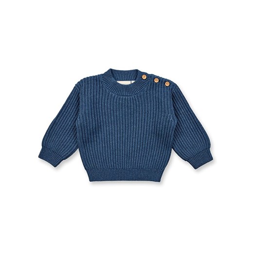 Sense Organics Sweter &quot;Varuny&quot; w kolorze granatowym ze sklepu Limango Polska w kategorii Bluzy i swetry - zdjęcie 177804838