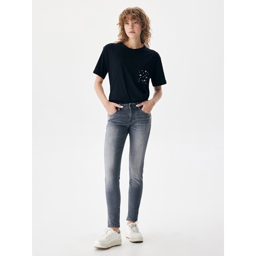 LTB Dżinsy - Skinny fit - w kolorze szarym W26/L32 okazyjna cena Limango Polska