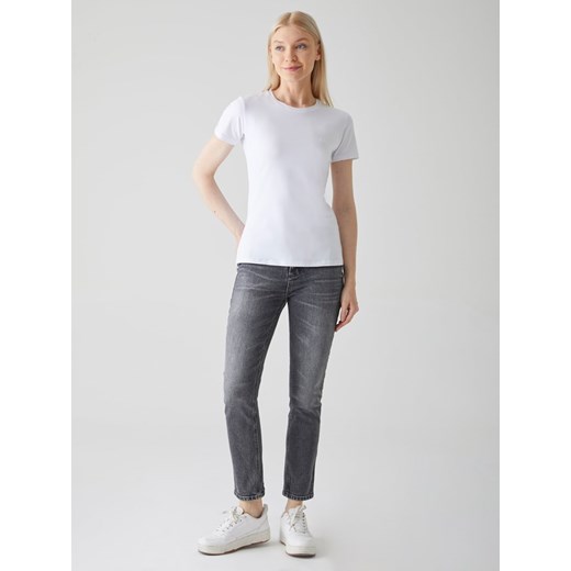LTB Dżinsy "Freya" - Slim fit - w kolorze szarym W34 okazyjna cena Limango Polska
