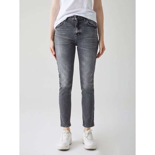 LTB Dżinsy "Freya" - Slim fit - w kolorze szarym W28 okazyjna cena Limango Polska