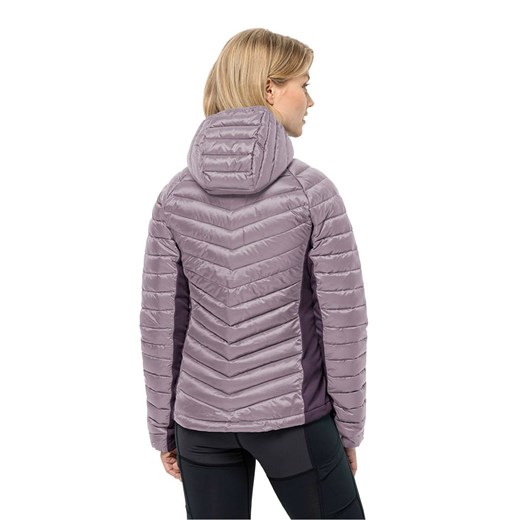 Jack Wolfskin Kurtka pikowana &quot;Routeburn Pro&quot; w kolorze fioletowym Jack Wolfskin M wyprzedaż Limango Polska