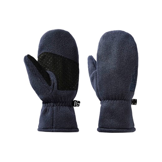 Jack Wolfskin Rękawiczki &quot;Fleece&quot; w kolorze granatowym ze sklepu Limango Polska w kategorii Rękawiczki dziecięce - zdjęcie 177805457