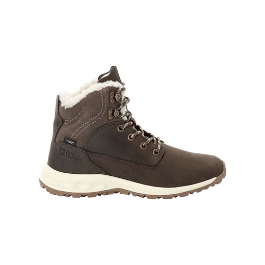 Jack Wolfskin Skórzane botki zimowe &quot;Queenstown City Texapore&quot; w kolorze brązowym ze sklepu Limango Polska w kategorii Botki - zdjęcie 177805469
