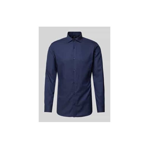 Koszula casualowa o kroju slim fit z kołnierzykiem typu kent model ‘PARKER’ ze sklepu Peek&Cloppenburg  w kategorii Koszule męskie - zdjęcie 177805997