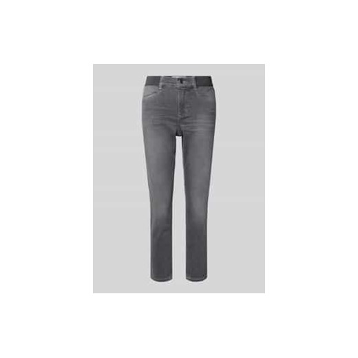 Jeansy o kroju slim fit i dł. 7/8 zelastycznym basem model ‘ORNELLA SPORTY’ ze sklepu Peek&Cloppenburg  w kategorii Jeansy damskie - zdjęcie 177806336