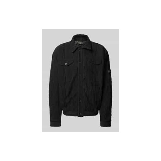 Bluzon o kroju regular fit z naszywką z logo ze sklepu Peek&Cloppenburg  w kategorii Kurtki męskie - zdjęcie 177806509
