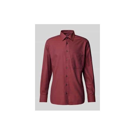 Koszula biznesowa o kroju regular fit z kołnierzykiem typu kent ze sklepu Peek&Cloppenburg  w kategorii Koszule męskie - zdjęcie 177806665