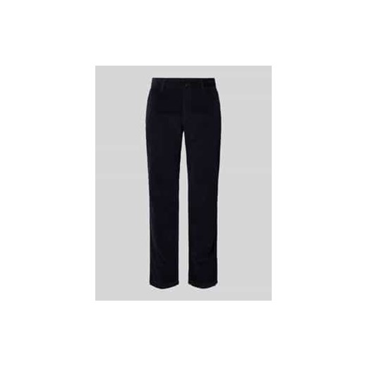 Spodnie sztruksowe o kroju modern fit ze szlufkami na pasek model ‘Matthew’ ze sklepu Peek&Cloppenburg  w kategorii Spodnie męskie - zdjęcie 177806705
