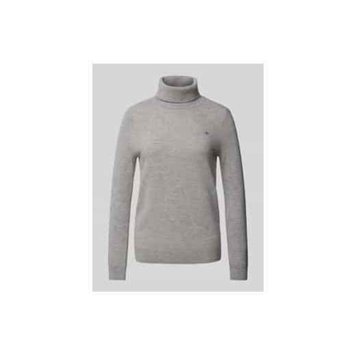 Sweter z dzianiny z golfem model ‘EXTRAFINE’ ze sklepu Peek&Cloppenburg  w kategorii Swetry damskie - zdjęcie 177807089
