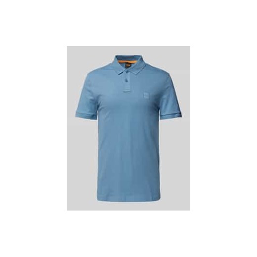 Koszulka polo z detalem z logo model ‘Passenger’ ze sklepu Peek&Cloppenburg  w kategorii T-shirty męskie - zdjęcie 177807158