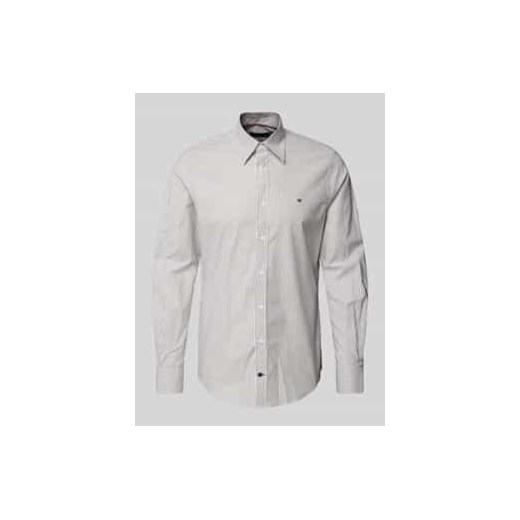 Koszula biznesowa o kroju slim fit z kołnierzykiem typu kent ze sklepu Peek&Cloppenburg  w kategorii Koszule męskie - zdjęcie 177807329