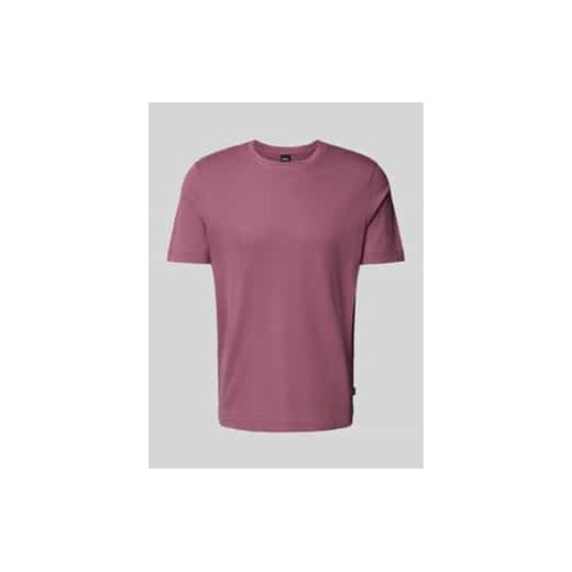 T-shirt z fakturowanym wzorem model ‘TIBURT’ ze sklepu Peek&Cloppenburg  w kategorii T-shirty męskie - zdjęcie 177807397