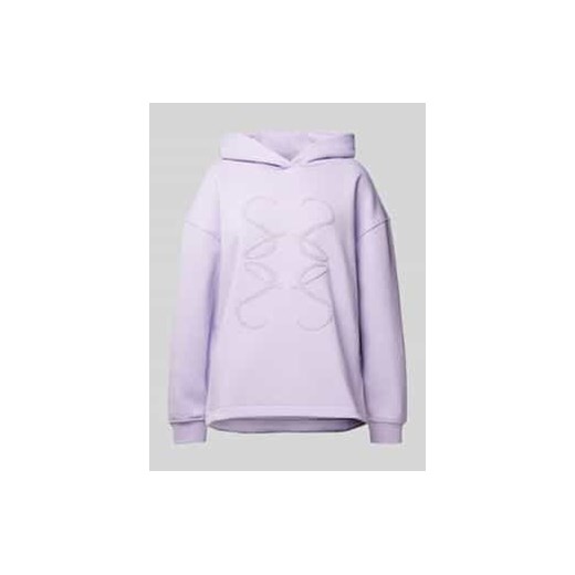 Bluza z kapturem z wyhaftowanym logo ze sklepu Peek&Cloppenburg  w kategorii Bluzy damskie - zdjęcie 177807489