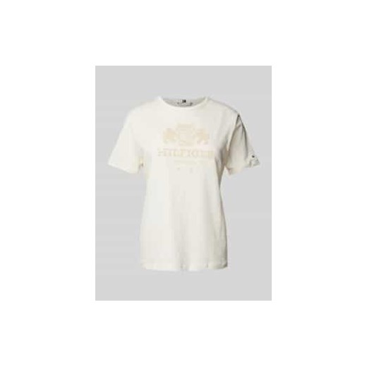 T-shirt o kroju regular fit z nadrukiem z logo model ‘VARSITY’ ze sklepu Peek&Cloppenburg  w kategorii Bluzki damskie - zdjęcie 177807576