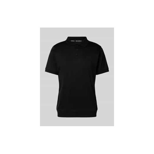 Koszulka polo z nadrukiem z logo ze sklepu Peek&Cloppenburg  w kategorii T-shirty męskie - zdjęcie 177807686