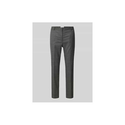 Spodnie materiałowe o kroju slim fit ze szlufkami na pasek ze sklepu Peek&Cloppenburg  w kategorii Spodnie damskie - zdjęcie 177807876