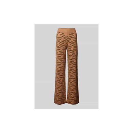 Spodnie materiałowe o kroju baggy fit z elastycznym pasem model ‘ANNY’ ze sklepu Peek&Cloppenburg  w kategorii Spodnie damskie - zdjęcie 177807929