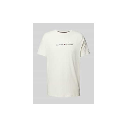 T-shirt z nadrukiem z logo ze sklepu Peek&Cloppenburg  w kategorii T-shirty męskie - zdjęcie 177807987