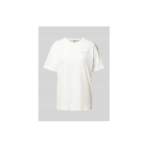 T-shirt o luźnym kroju z okrągłym dekoltem ze sklepu Peek&Cloppenburg  w kategorii Bluzki damskie - zdjęcie 177807989