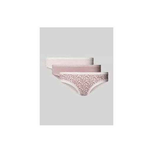 Figi z koronką szydełkową w zestawie 3 szt. model ‘GO Crush’ ze sklepu Peek&Cloppenburg  w kategorii Majtki damskie - zdjęcie 177808266