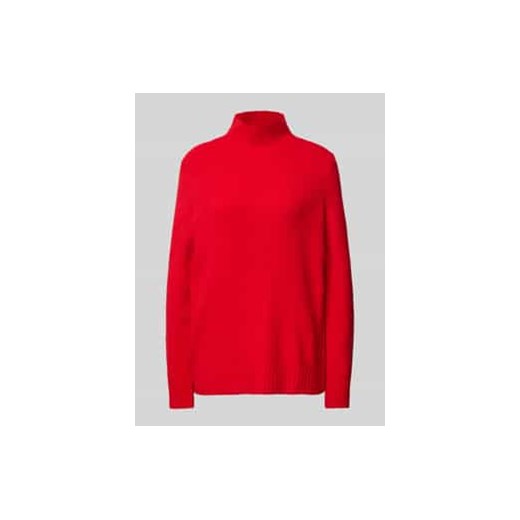 Sweter z dzianiny o kroju regular fit ze stójką ze sklepu Peek&Cloppenburg  w kategorii Swetry damskie - zdjęcie 177808318