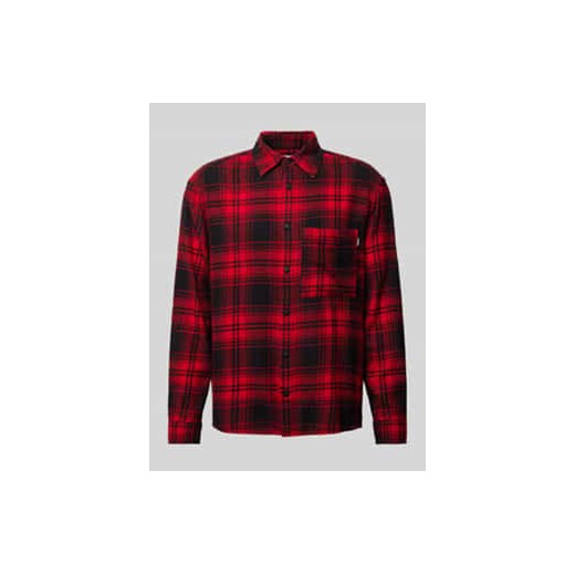 Koszula casualowa o kroju regular fit z kieszenią na piersi ze sklepu Peek&Cloppenburg  w kategorii Koszule męskie - zdjęcie 177808568