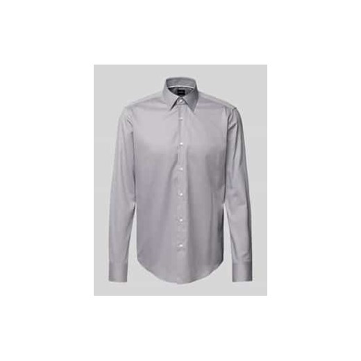 Koszula biznesowa o kroju regular fit z listwą guzikową ze sklepu Peek&Cloppenburg  w kategorii Koszule męskie - zdjęcie 177808608