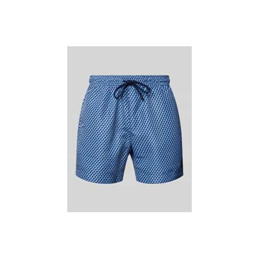 Spodenki kąpielowe z elastycznym pasem model ‘Vibe’ ze sklepu Peek&Cloppenburg  w kategorii Kąpielówki - zdjęcie 177808727
