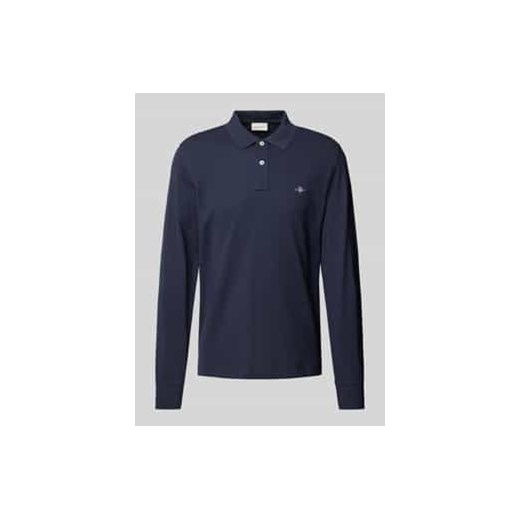 Koszulka polo o kroju regular fit z wyhaftowanym logo model ‘SHIELD’ ze sklepu Peek&Cloppenburg  w kategorii T-shirty męskie - zdjęcie 177808747