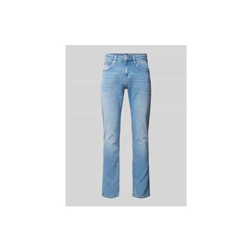 Jeansy o kroju slim fit z 5 kieszeniami model ‘SCANTON’ ze sklepu Peek&Cloppenburg  w kategorii Jeansy męskie - zdjęcie 177809169