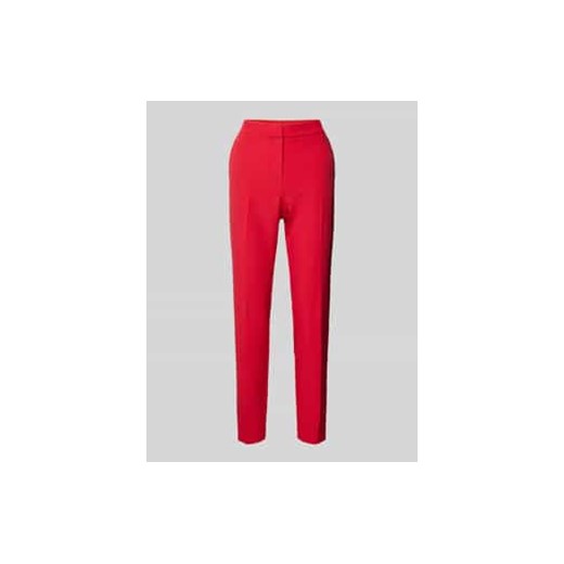 Spodnie materiałowe o kroju skinny fit w kant model ‘Hagonia’ ze sklepu Peek&Cloppenburg  w kategorii Spodnie damskie - zdjęcie 177809297