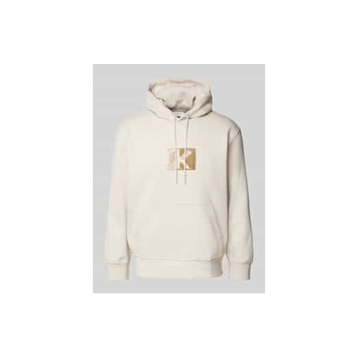 Bluza z kapturem z nadrukiem z logo ze sklepu Peek&Cloppenburg  w kategorii Bluzy męskie - zdjęcie 177809458