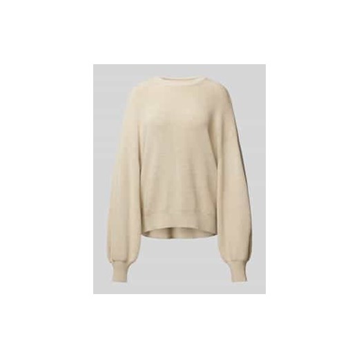 Sweter z dzianiny z okrągłym dekoltem model ‘Acentia’ ze sklepu Peek&Cloppenburg  w kategorii Swetry damskie - zdjęcie 177809929