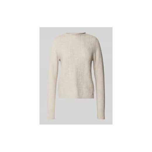 Sweter z dzianiny ze stójką ze sklepu Peek&Cloppenburg  w kategorii Swetry damskie - zdjęcie 177810337