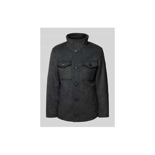 Kurtka o kroju regular fit z wełną ze sklepu Peek&Cloppenburg  w kategorii Kurtki męskie - zdjęcie 177810569