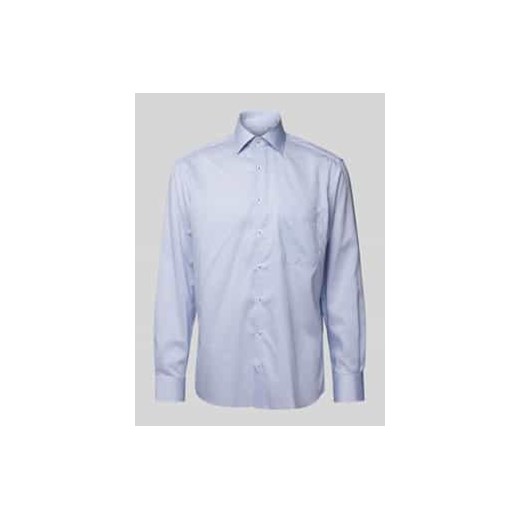 Koszula biznesowa o kroju regular fit z kołnierzykiem typu kent ze sklepu Peek&Cloppenburg  w kategorii Koszule męskie - zdjęcie 177810648