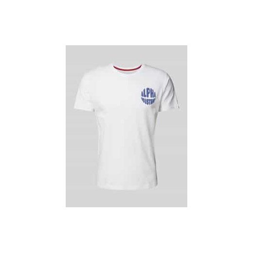 T-shirt z nadrukiem z logo ze sklepu Peek&Cloppenburg  w kategorii T-shirty męskie - zdjęcie 177810686
