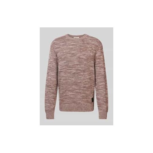 Sweter z dzianiny o kroju regular fit z czystej bawełny ze sklepu Peek&Cloppenburg  w kategorii Swetry męskie - zdjęcie 177810706