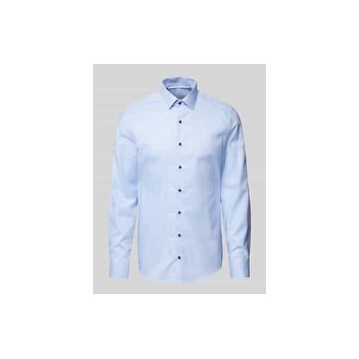 Koszula biznesowa o kroju slim fit z kołnierzykiem typu kent ze sklepu Peek&Cloppenburg  w kategorii Koszule męskie - zdjęcie 177810779