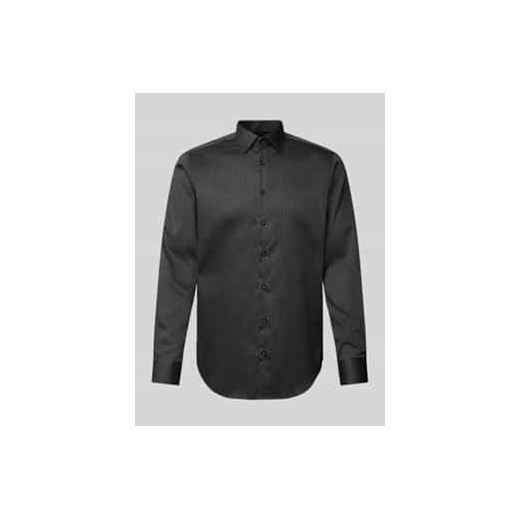 Koszula biznesowa o kroju regular fit z kołnierzykiem typu kent ze sklepu Peek&Cloppenburg  w kategorii Koszule męskie - zdjęcie 177810846