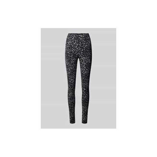 Legginsy o kroju super skinny fit z szerokim,elastycznym pasem ze sklepu Peek&Cloppenburg  w kategorii Spodnie damskie - zdjęcie 177810919