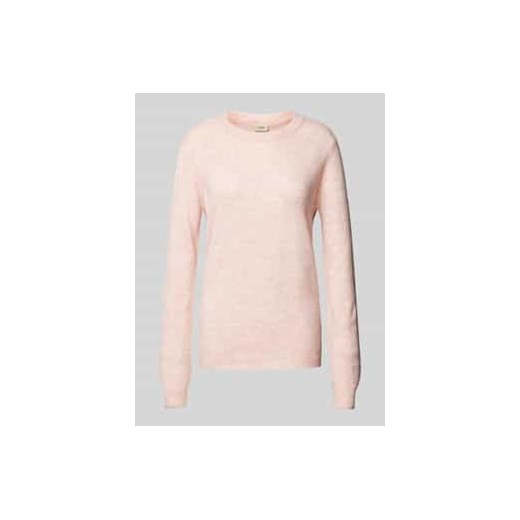 Sweter z dzianiny z okrągłym dekoltem model ‘Rellis’ ze sklepu Peek&Cloppenburg  w kategorii Swetry damskie - zdjęcie 177810966