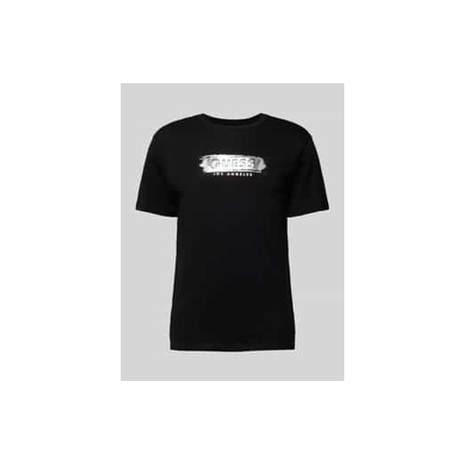 T-shirt z detalami z logo ze sklepu Peek&Cloppenburg  w kategorii T-shirty męskie - zdjęcie 177811298