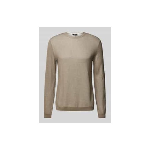 Sweter z dzianiny z okrągłym dekoltem model ‘Basti’ ze sklepu Peek&Cloppenburg  w kategorii Swetry męskie - zdjęcie 177811309