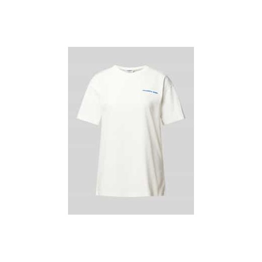 T-shirt o luźnym kroju z nadrukiem z tyłu ze sklepu Peek&Cloppenburg  w kategorii Bluzki damskie - zdjęcie 177811668