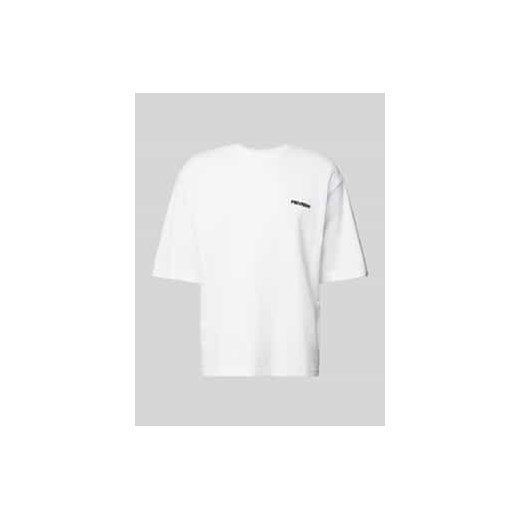 T-shirt o kroju oversized z nadrukiem z logo ze sklepu Peek&Cloppenburg  w kategorii T-shirty męskie - zdjęcie 177811708