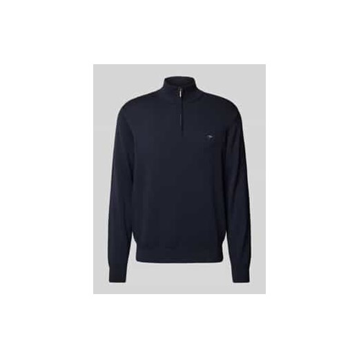 Bluza z kołnierzem z wyhaftowanym logo ze sklepu Peek&Cloppenburg  w kategorii Bluzy męskie - zdjęcie 177811715