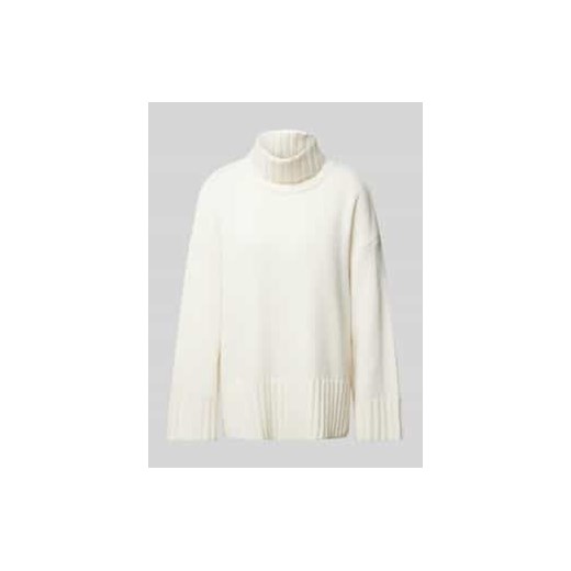 Sweter z dzianiny z golfem model ‘Josephine’ ze sklepu Peek&Cloppenburg  w kategorii Swetry damskie - zdjęcie 177811765