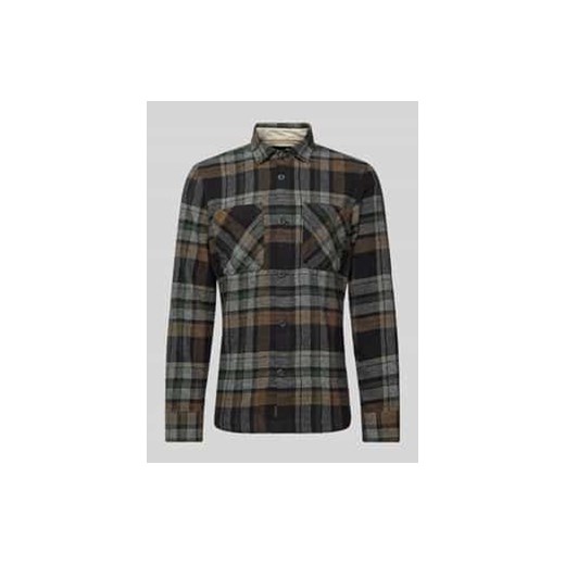 Koszula casualowa o kroju regular fit z kieszeniami na piersi ze sklepu Peek&Cloppenburg  w kategorii Koszule męskie - zdjęcie 177811859